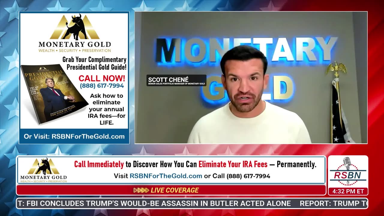 WATCH: RSBN Interviews Senior Sales Portfolio Manager of Monetary Gold, Scott Chené - 11/24/25