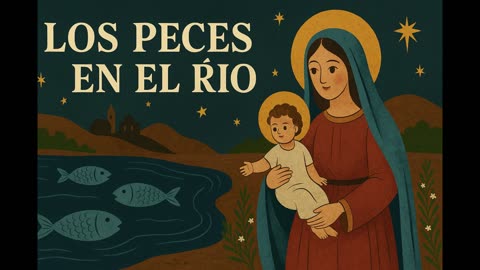 Los Peces en el Río – Karaoke Navideño | Música e Imágenes creadas con IA