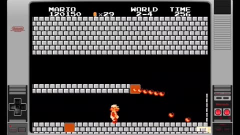 Super Mario Bros. (NES) - World 2-4