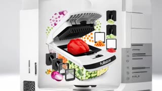 Fullstar The Original Pro Chopper - Vegetable Chopper and Spiralizer, Food Chopper with Container