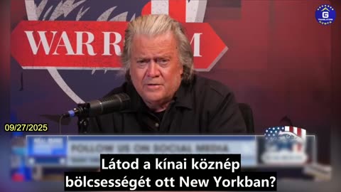 【HU】Bannon a KKP influenszer ügynökeként ostorozza Jensen Huangot az Nvidia alapítóját