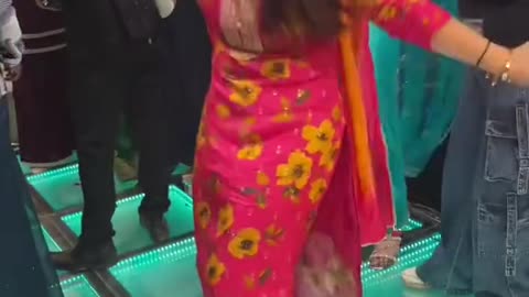 Party dance in Pakistani girl