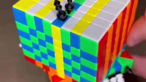🤯✨ You Won't Believe How a Rubik's Cube Plays Chess! | FeedMyCuriosity