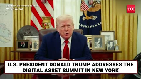 'U.S. Dollar Will...': Trump's Bold Crypto Push At Digital Assets Summit In New York | FULL SPEECH