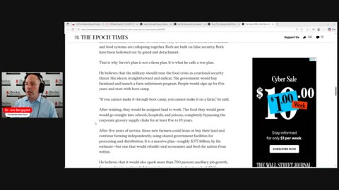 Our food system is in serious troube. One farmer has a plan!