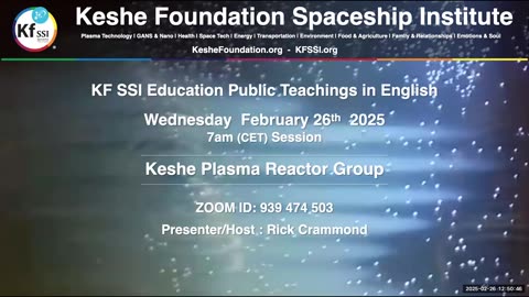 Keshe Plasma Reactor Group 2025-02-26-T1