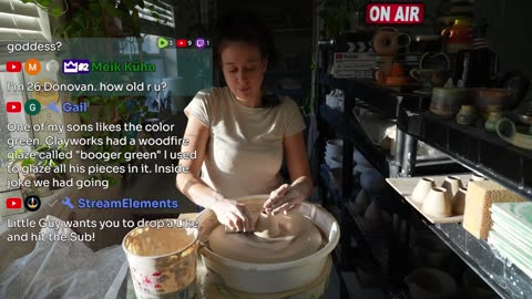 Live 🔴 Swan City Ceramics - Ep. 145 Pottery Livestream
