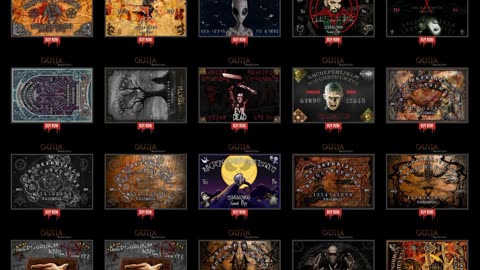 Ouija Boards at QuittingHeaven.com 100 Designs to Choose From Link Below