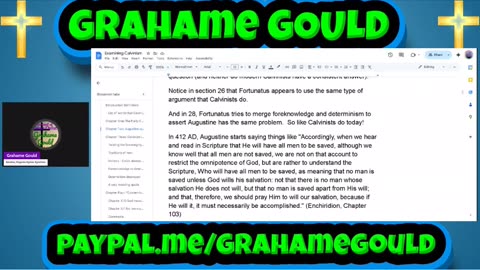 Augustine denies scripture