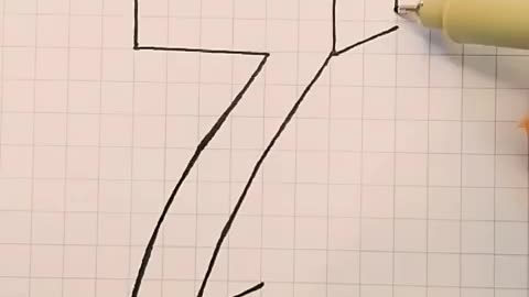 Incredible: 3d drawing number 7 #shorts
