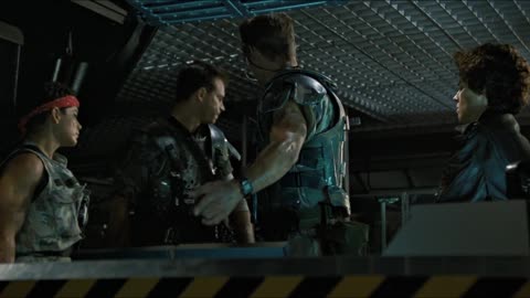 "Aliens" Starring Sigourney Weaver