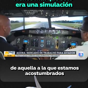 Vuelo simulado de un Boeing 737 termina en accidente