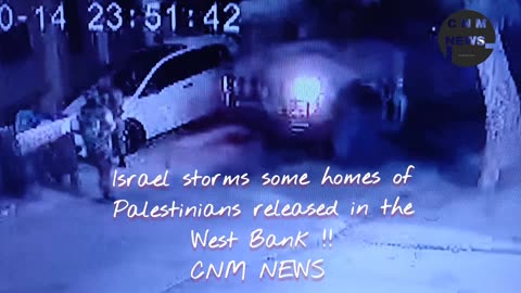 Israel storms some homes of Palestinians released in the West Bank