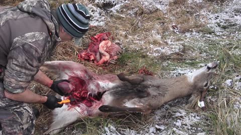 Buck Hunt in Iowa, late season success