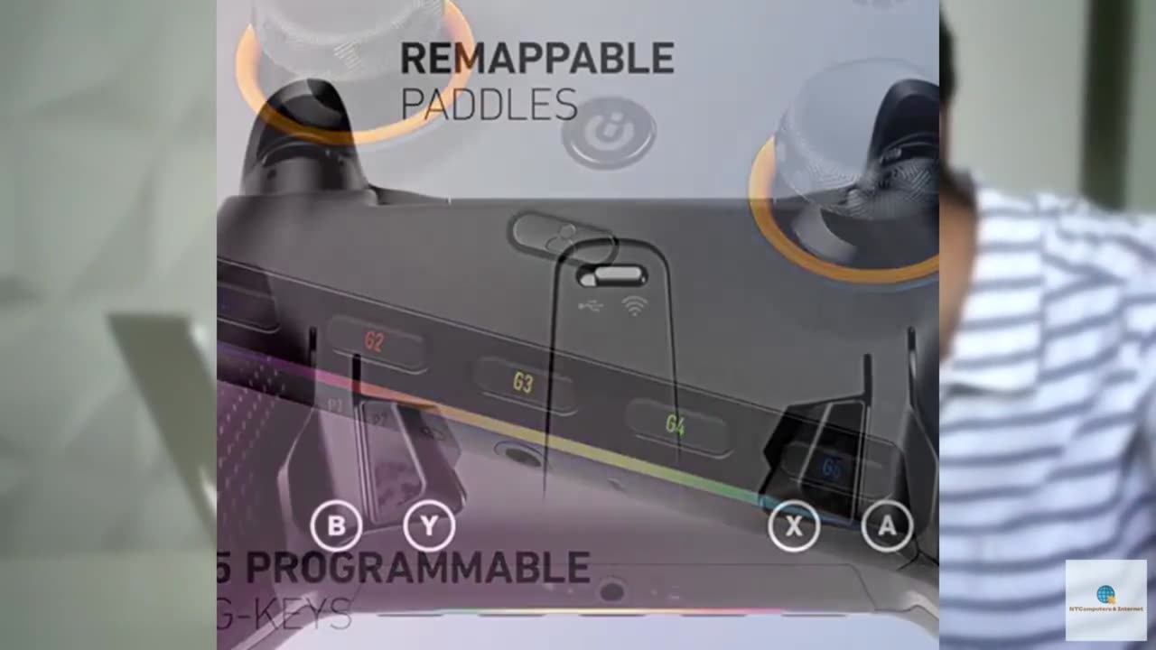 SCUF ENVISION PRO Wireless V1 (2023) PC Gaming Controller - Five Remappable G-Ke