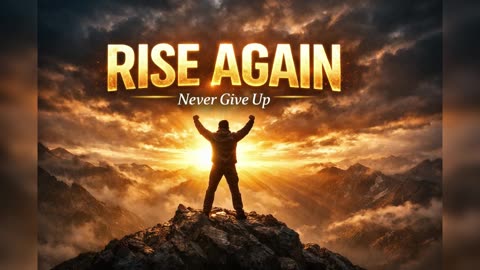 RISE AGAIN 🔥 | English Motivational Song | Never Give Up | Inspirational Anthem
