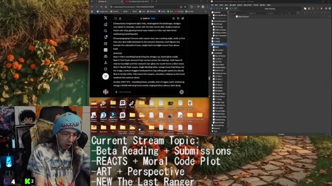 Beta Reading + REACTS + Commentary + Writing: Moral Code Plot | Drawing: Perspective | New Story: The Last Ranger