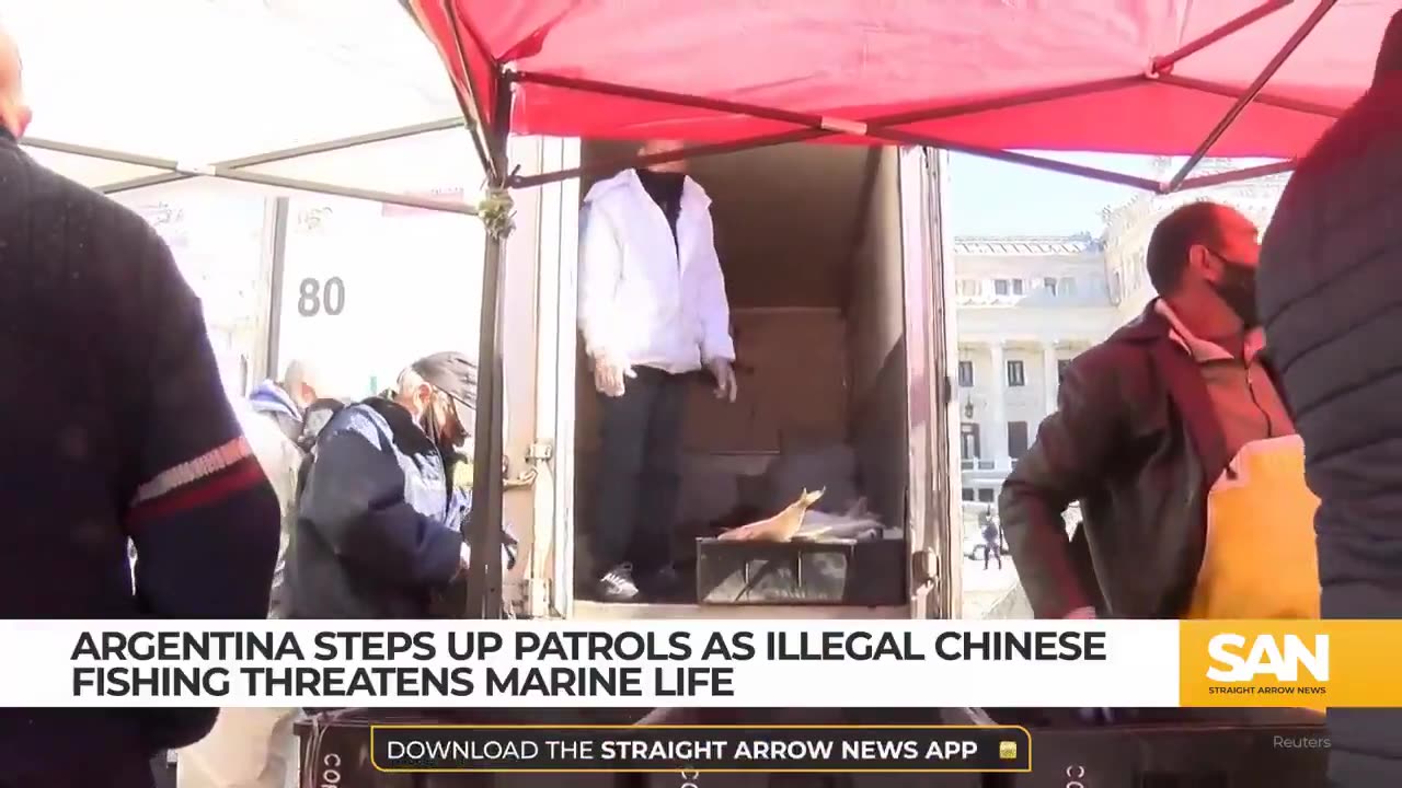 Argentina has deployed its entire Navy to tackle the menace of illegal Chinese fishing boats