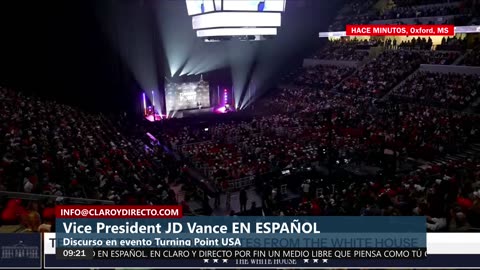 EN DIRECTO: El vicepresidente JD Vance pronuncia un discurso en el evento de TPUSA Ole Miss en Oxford, MS - 29/10/25