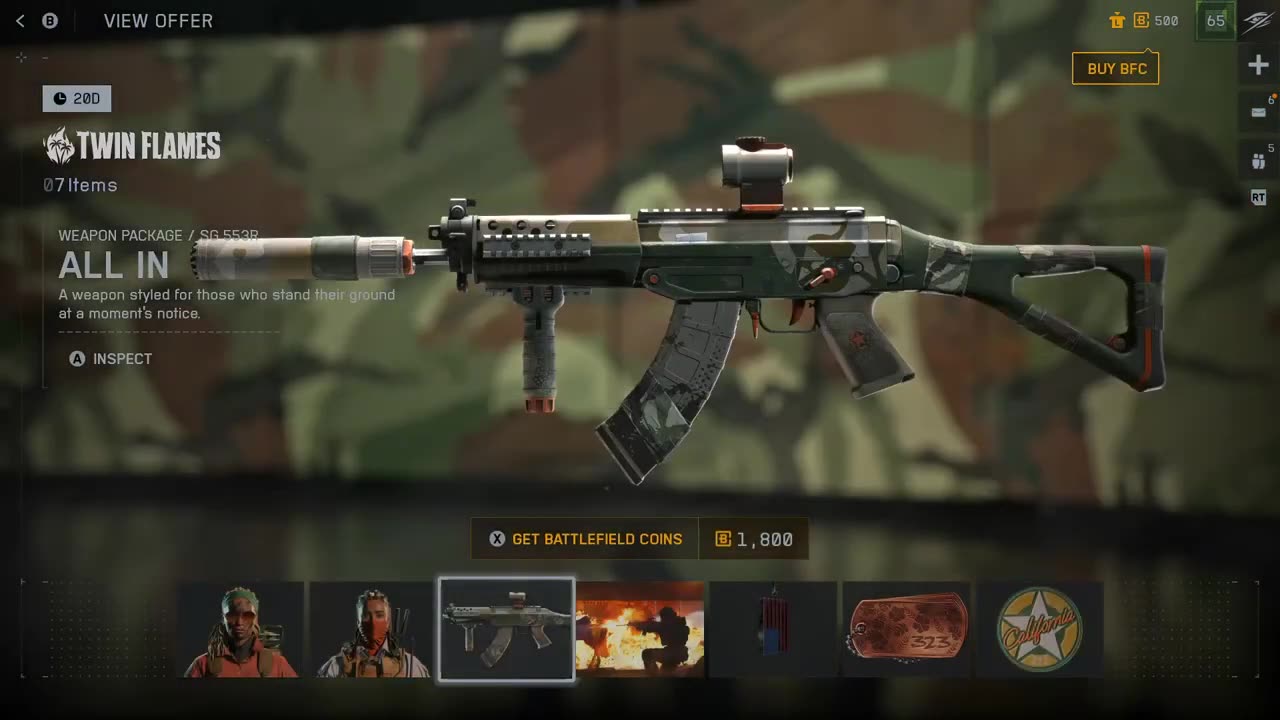 Twin Flames Operator Bundle Battlefield 6