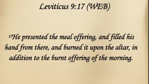 Leviticus 8-9 & Mark 9 | February 18th | 2026 Global Bible Journey
