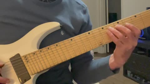 Shredding Locrian Guitar Solo