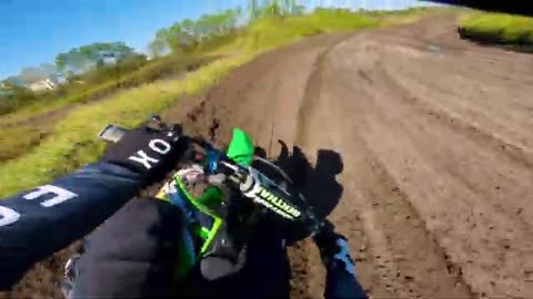 GoPro: Adam Cianciarulo Berm Blasting on a 2005 KX125