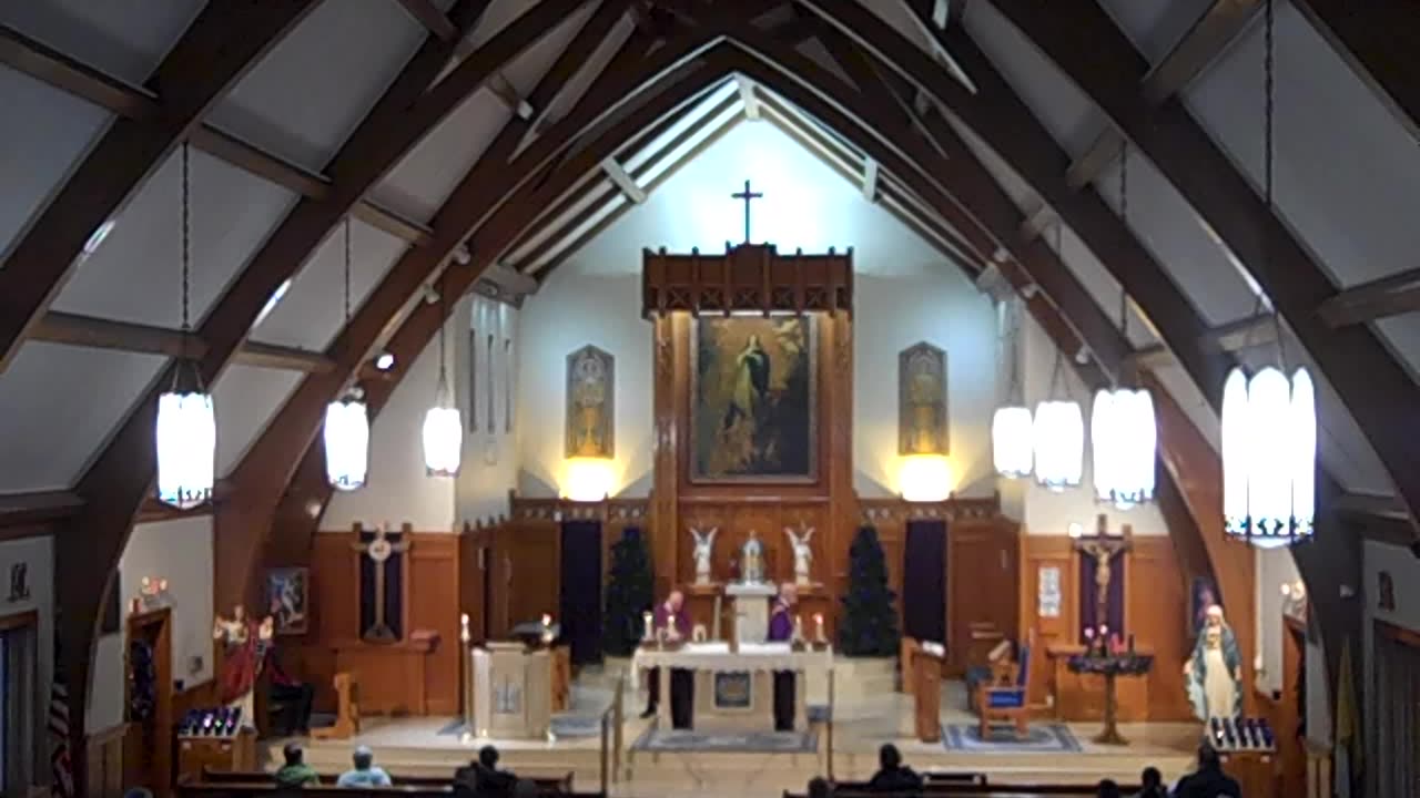 Vigil Mass 120625AD 2nd Sun Advent