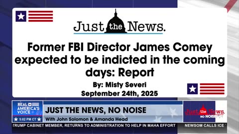 Former FBI Director James Comey is expected to be indicted 
