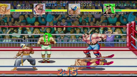 Gunloc + Haggar vs Scorp + Oni Tag Team Battle