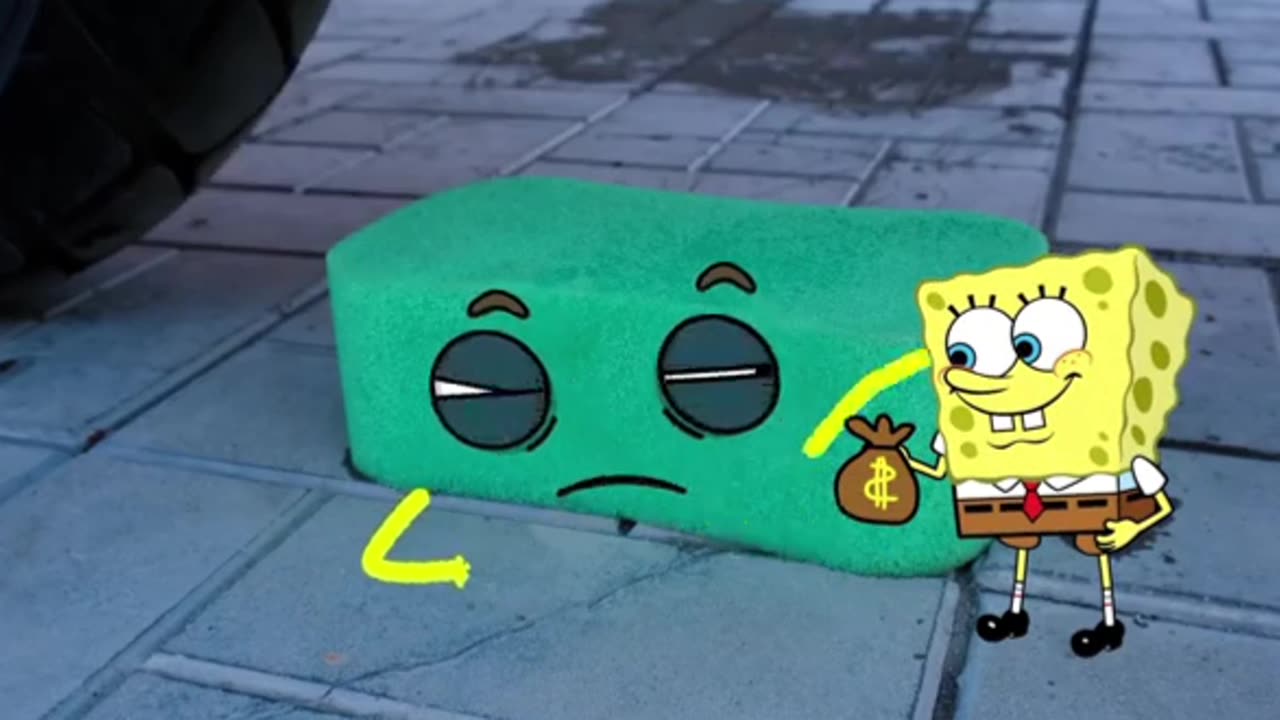🚨OH NO! 😱 SUPERMAN vs BABY SPONGEBOB CAR CRUSH! 🚓 Heroes vs Favorites: Crushing Crunchy & Soft Things! 🤯