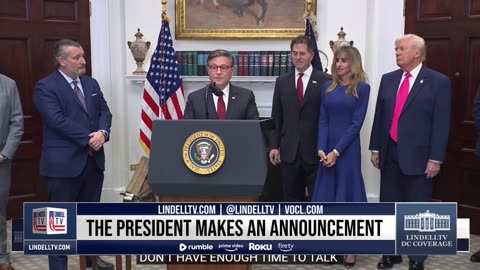 The President makes an announcement