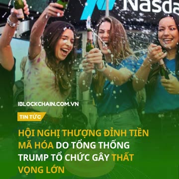 Hội nghị Thượng Đỉnh tiền mã hóa do Tổng Thống Trump tổ chức gây thất vọng lớn - iblockchain.com.vn