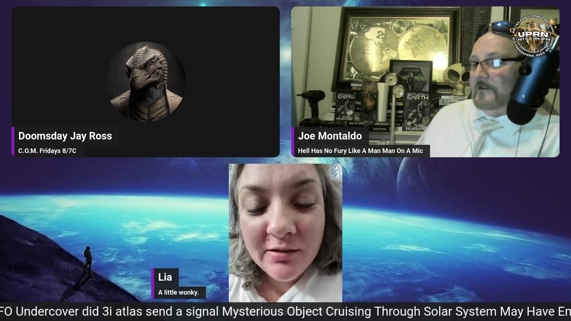 UFO Undercover did 3i atlas send a signal Mysterious Object Cruising Through Solar System scientist