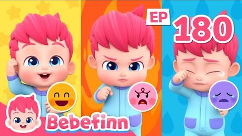 Sharing My Emotions | Healthy Habit Songs for Kids | Bebefinn Nursery Rhymesg