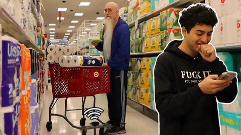 Sneaking Speakers In Strangers Carts!