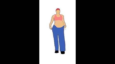Boongie dancing girl animation drawing