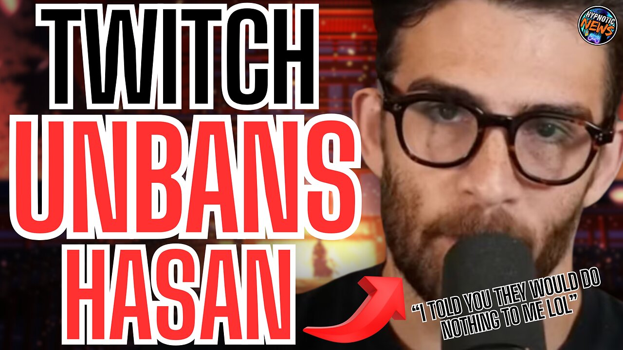 Hasan Piker Gets UNBANNED After Only 24 Hours As Fans MELT DOWN Over FAVORTISM At TWITCH