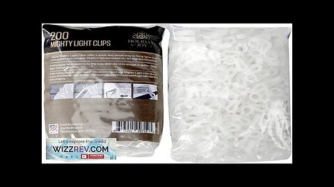 Holiday Joy 200 Mighty Clip Lights Quick & Easy Installation Review