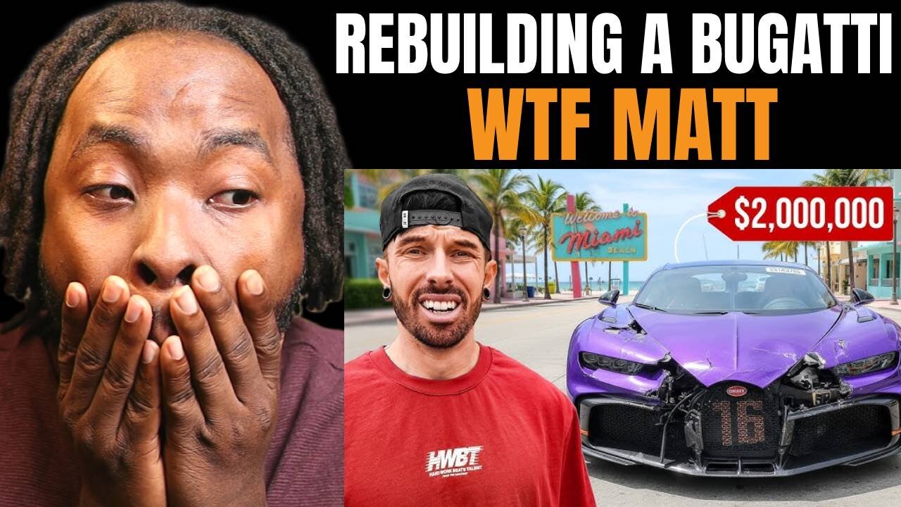 MATT ARMSTRONG BUYS A $2,000,000 SALVAGE BUGATTI WTF!!!!