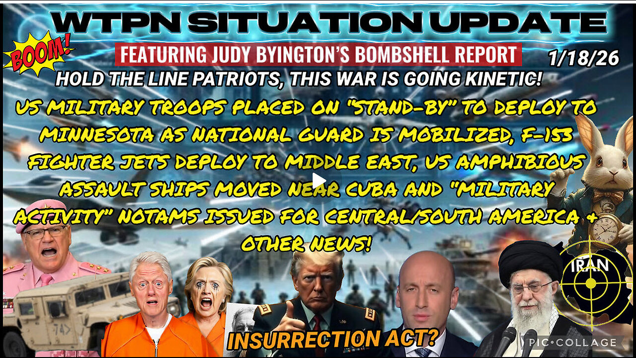 WTPN SITUATION UPDATE FEATURING RESTORED REPUBLIC 1/18/26
