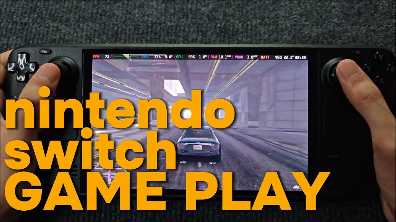 Switch Portable Marathon – Playing for 1 Hour Straight!