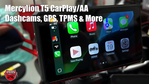 Mercylion T5 Motorcycle Dashcam TPMS GPS & More Full Review