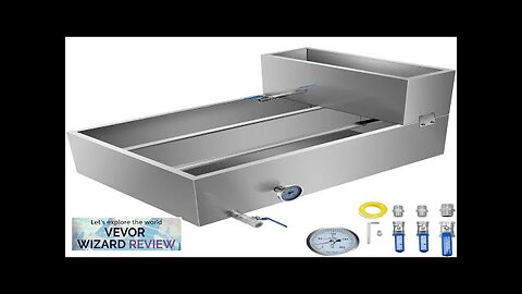 VEVOR Maple Syrup Evaporator Pan 36x24x18.5 Inch Stainless Steel Maple Syrup Boiling Review