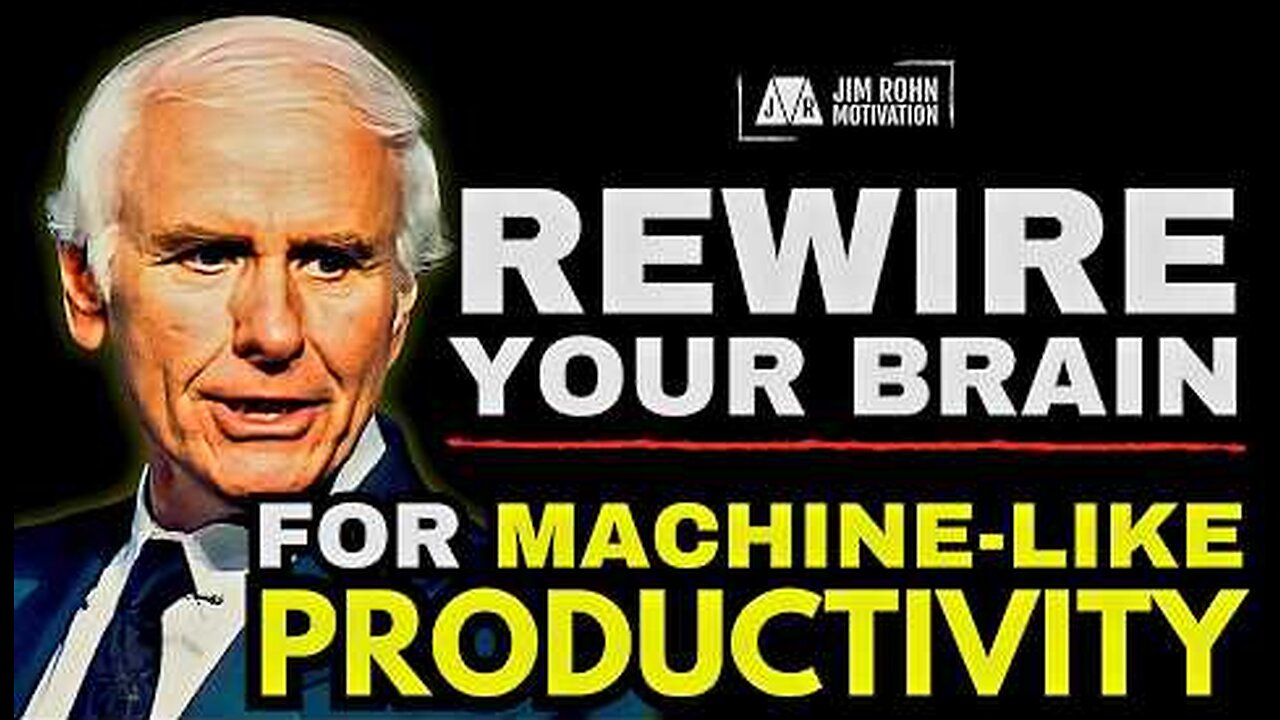 How to be the Most Productive Version of Yourself - Jim Rohn Motivation