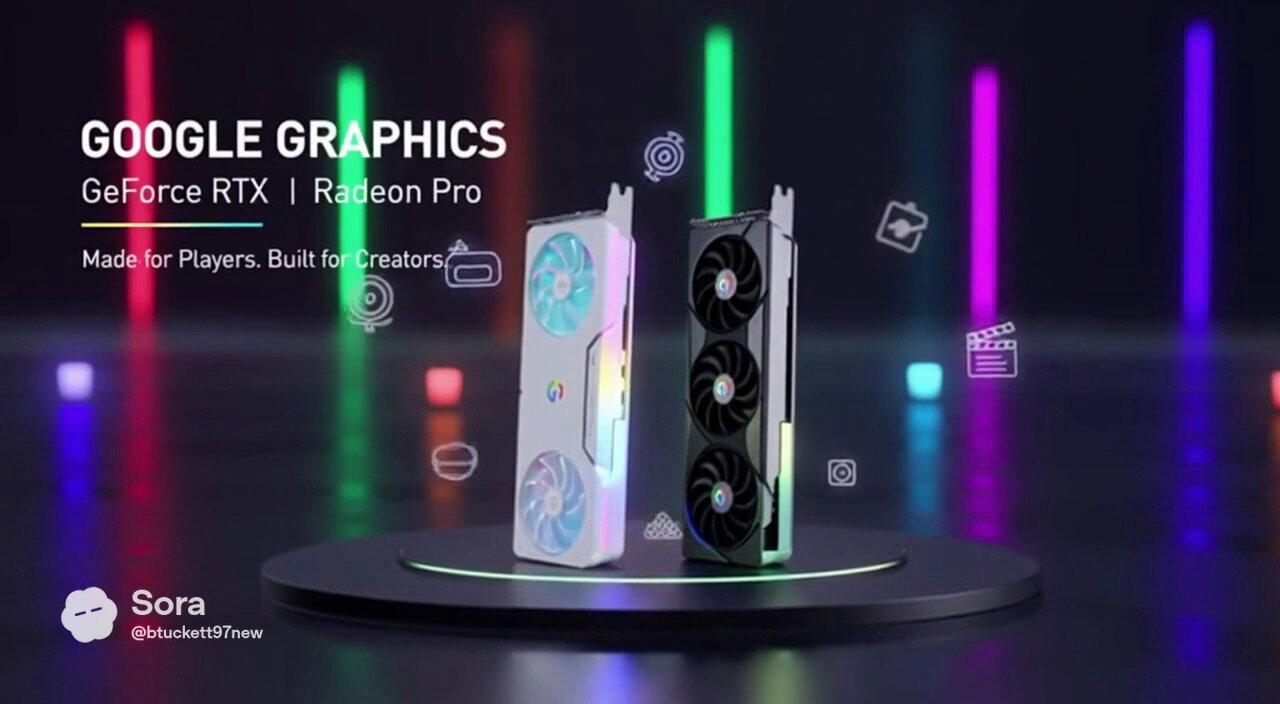 Google Graphics [Sora AI Commercial]