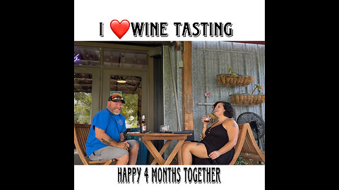 Last year Eric took me wine tasting