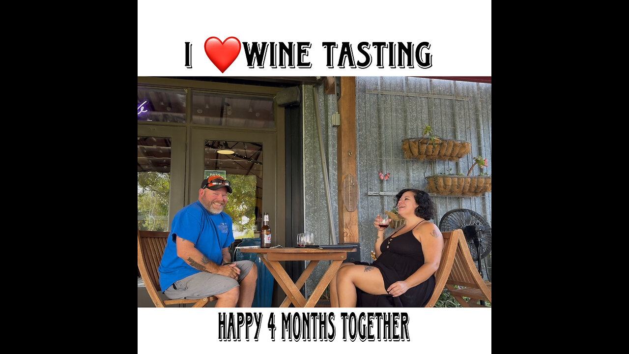Last year Eric took me wine tasting