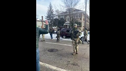 doctor trying to help after ICE shoots civilian