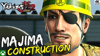 YAKUZA KIWAMI 2 🔴 MAJIMA CONSTRUCTION STORY Full Playthrough